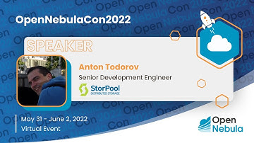 OpenNebulaCon2022 - STORPOOL - Gain fine-grain control of your KVM virtual machines