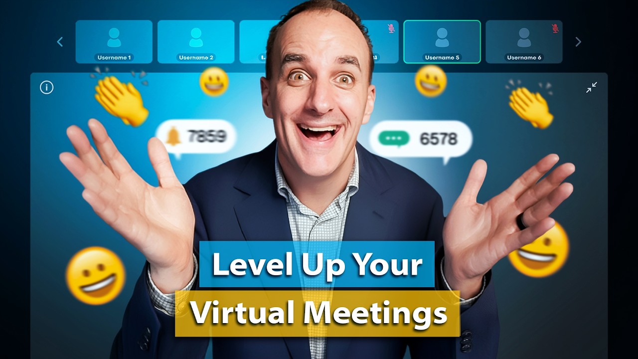How To Make Virtual Meetings More Engaging - YouTube