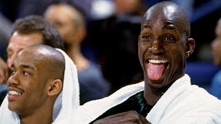 Kevin Garnett and Stephon Marbury in Minnesota