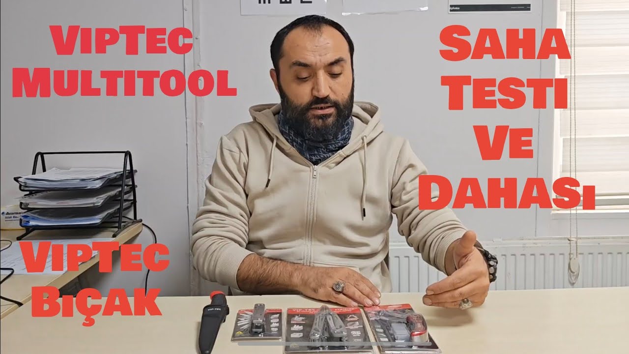 Vip-Tec Multitool, Bıçak, Çakı ve Maket Bıçağı Ürünleri İncelemesi. Kaçırmayın Derim. 