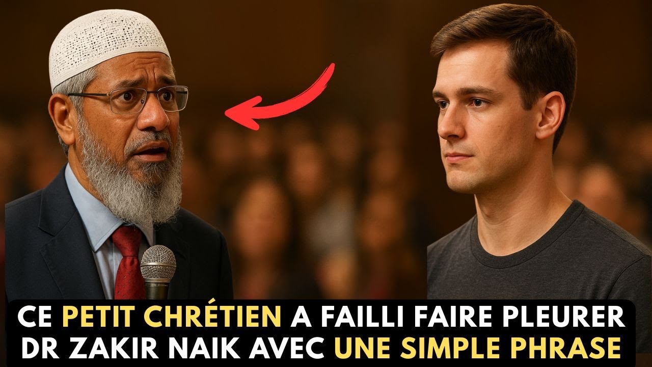 CE JEUNE CHRÉTIEN A SURPRIS DR ZAKIR NAIK AVEC UNE QUESTION INATTENDUE