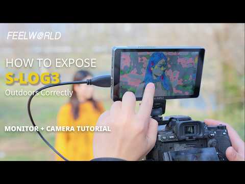 How to Expose S-Log3 Outdoors Correctly | Monitor + Camera Tutorial