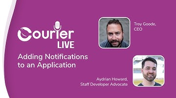 Courier Live: Adding Email & SMS Notifications to a Node.js and Express.js application on Glitch.