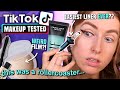 I Bought Every HYPED MAKEUP PRODUCT that TIK TOK MADE ME BUY