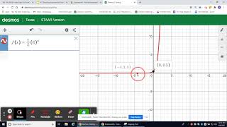 Graphing Exponential Function in Desmos