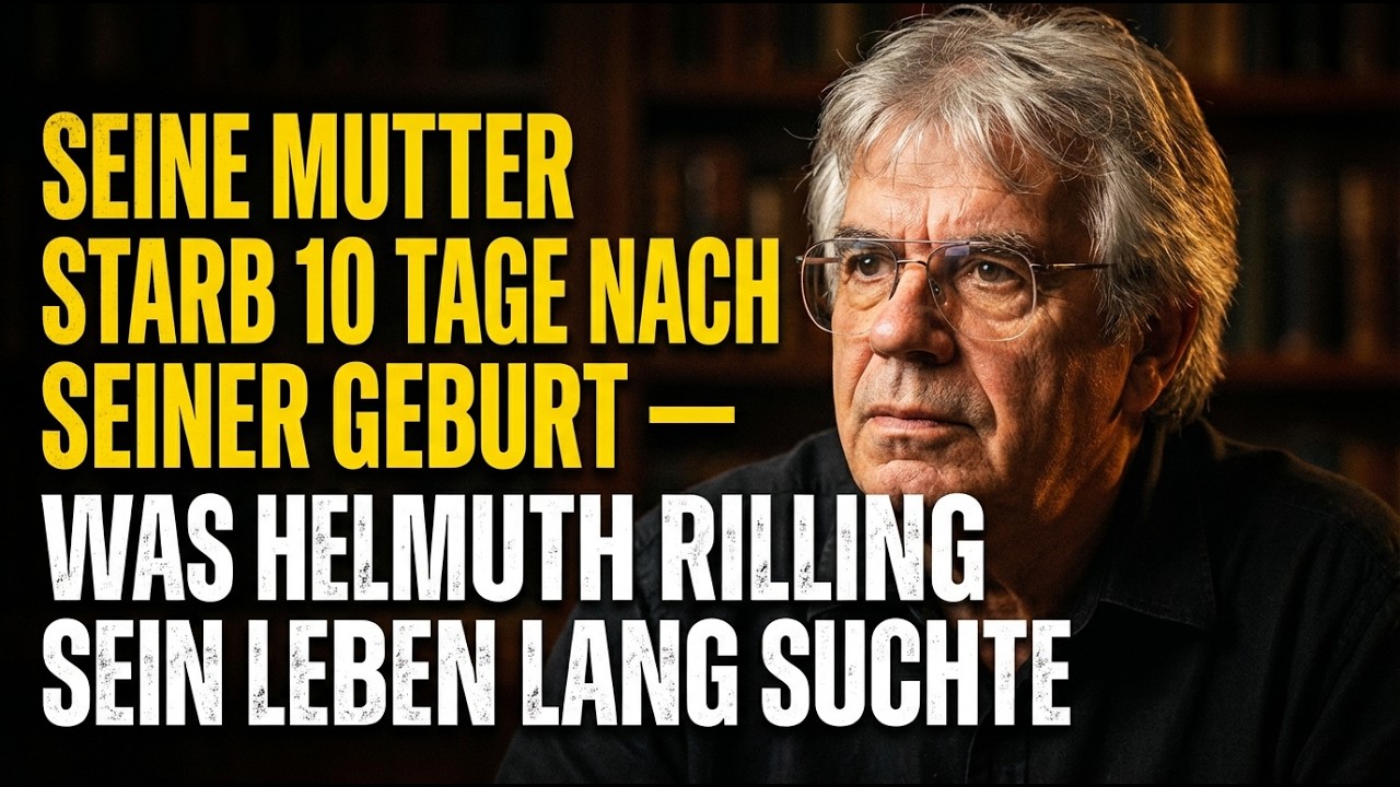 SEINE MUTTER STARB 10 TAGE NACH SEINER GEBURT — WAS HELMUTH RILLING SEIN LEBEN LANG SUCHTE