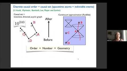 Fay Dowker - Black hole entropy in causal set quantum gravity