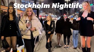 🇸🇪STOCKHOLM NIGHTLIFE-SWEDISH GIRLS AFTER MIDNIGHT-MARCH 2024