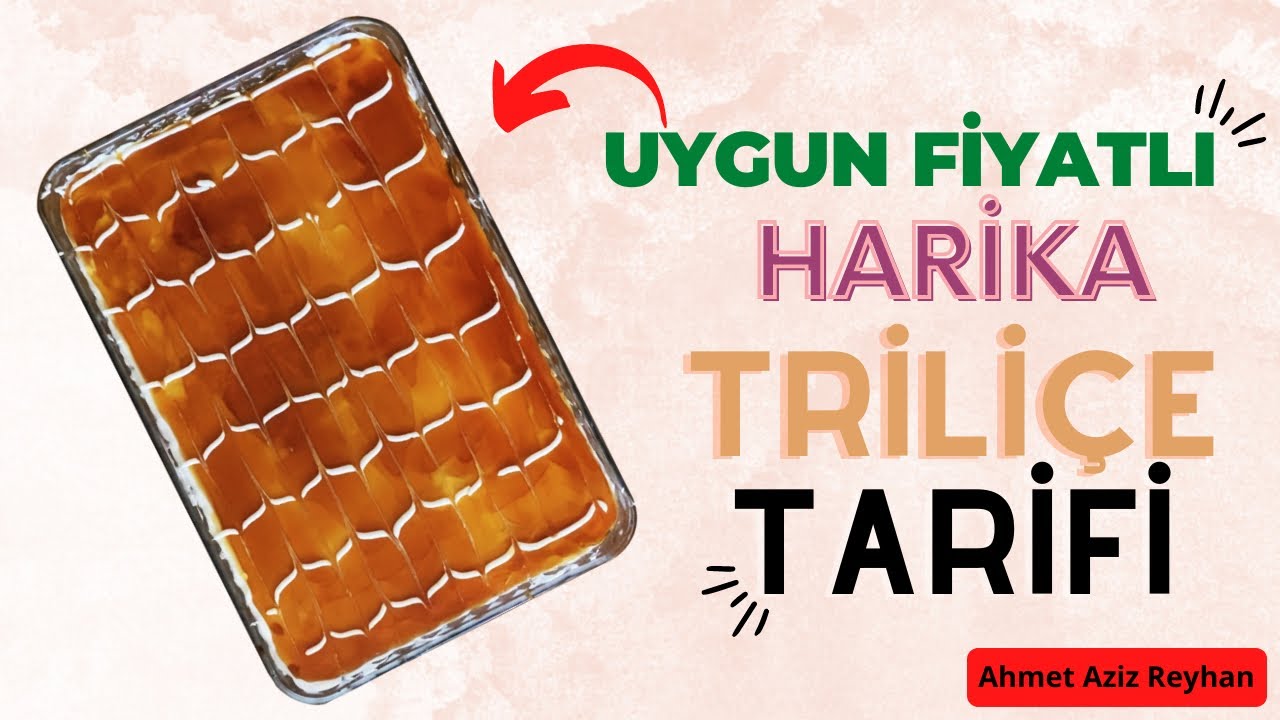 Evde Uygun Fiyata Hazırlayabileceğiniz En Kolay Trileçe Tarifi