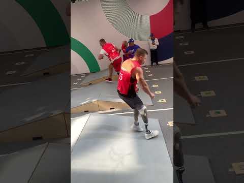 Соревнования по Кибатлетике! дисциплина «функциональные протезы голени» #протезголени #disability