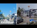 Hurricane Otis: before and after footage shows scale of destruction in Mexico's Acapulco