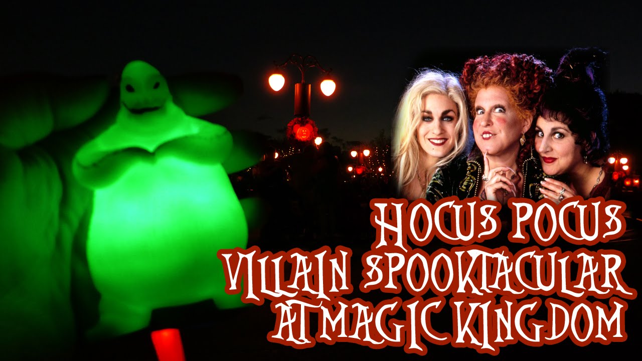 Hocus Pocus Villain Spelltacular | MNSSHP | Walt Disney World - YouTube