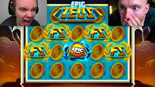 WE PLAYED THE NEW EPIC ZE ZEUS GAME! (5 SCATTER RARE BONUS) screenshot 5