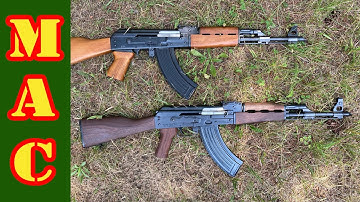New Zastava USA ZPAP with chrome barrel! Compared to original Yugo!