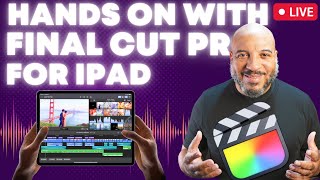 Final Cut Pro for iPad: First Walkthrough Demo & Review 🔥LIVE🔥 screenshot 3