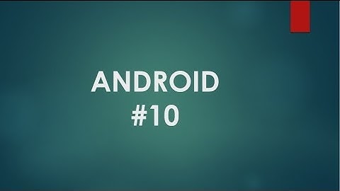 android tutorial for beginners 10 Android UI Part -1