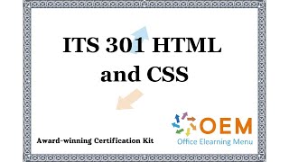 HTML en CSS Training, Opleiding en Cursus | Bereid je voor op ITS 301 Examens!