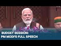 #FirstpostNews: PM Narendra Modi Hails 'Reform Express' As Budget Session Begins | PM Modi Speech