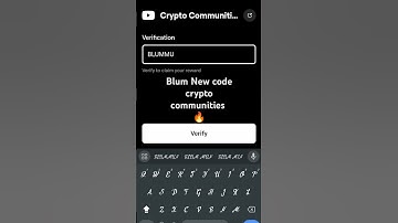 Blum new code crypto communities || crypto communities|| blum new code||#crypto #blum #viralvideo