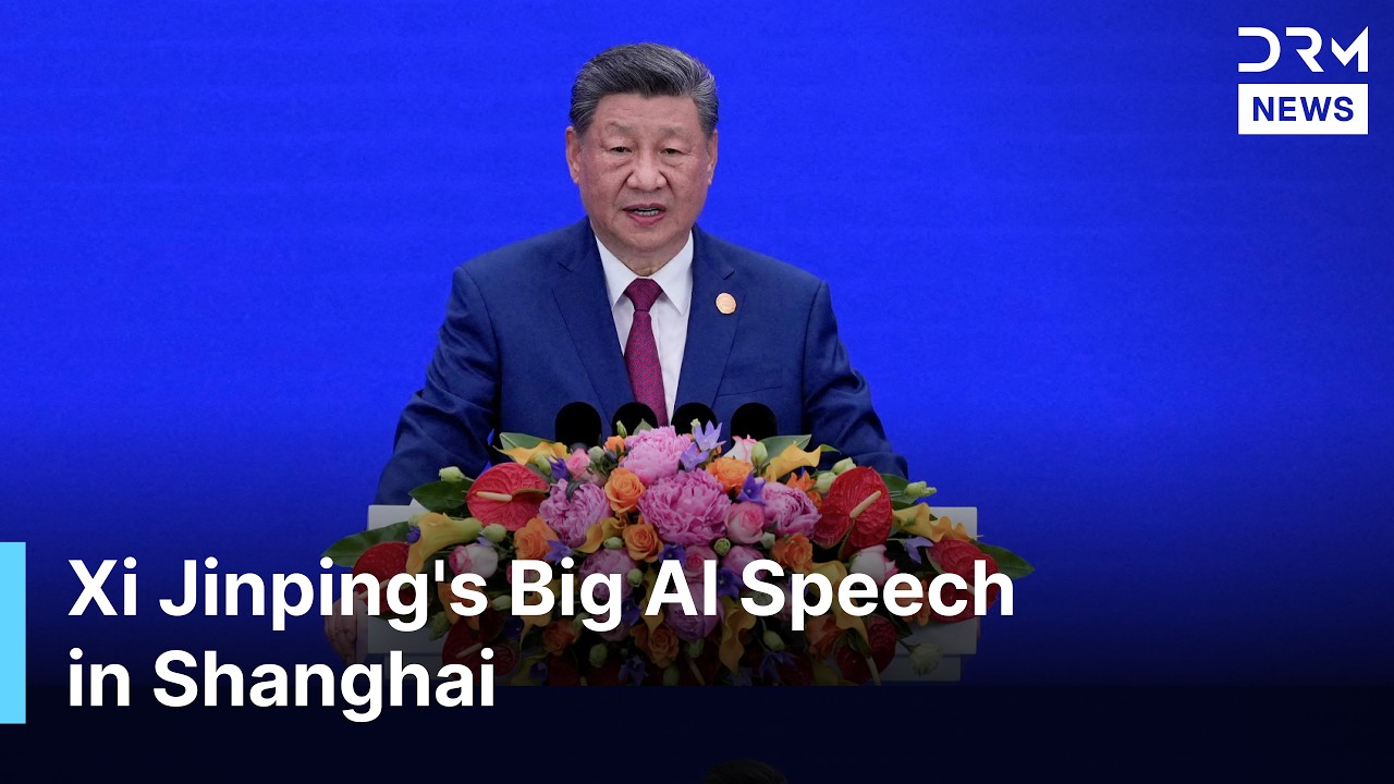BREAKING: Xi Jinping Delivers Keynote Speech at World AI Conference 2026 in Shanghai | AI1Z