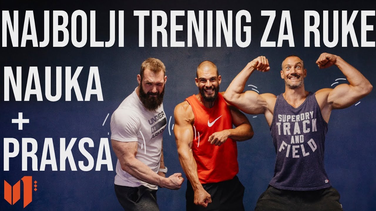 Trening za VELIKE I JAKE RUKE sa Čiletom i Šimetom! Sve što treba da znaš o bicepsu i tricepsu!