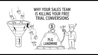 The PLG Landmine: Why Your Sales Team is Killing Free Trial Conversions