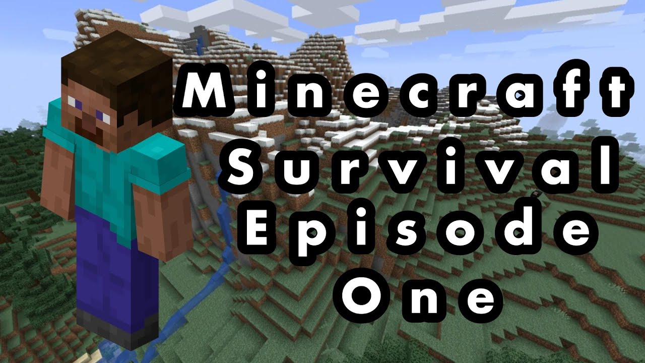 Minecraft survival series episode 1 #minecraft #series - YouTube