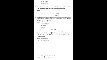 10th std Maths  PTA model question paper answer key 1 2021 to 22