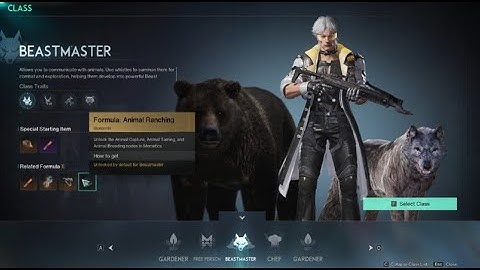 Once Human - Intro to Beastmaster class