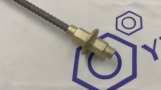 Formwork Forged nut with D15 Dywidag tie rod