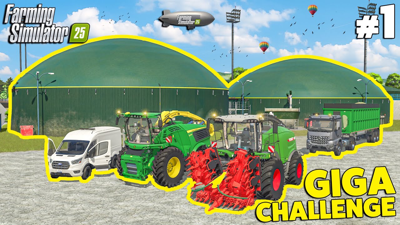 New Farm, New Journey – Welcome Back | GIGA CHALLENGE | Farming Simulator 25