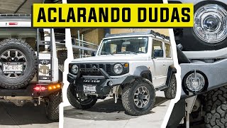 Nuestras piezas para el SUZUKI JIMNY  Preguntas mas frecuentes