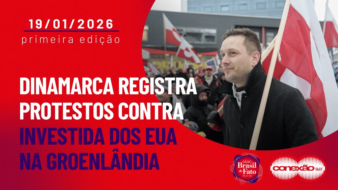 Dinamarca registra protestos contra investida dos EUA na Groenlândia | Conexão BdF - 1ª Edição