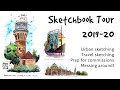 Urban Sketching Travel Sketchbook Tour 2019-20