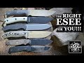 Esee knives picking the right knife for the right job  the out of doors episode 7