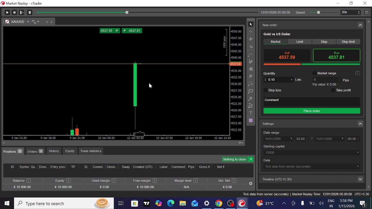 LIVE BACKTESTING AISAN,NY, LONDON FOREX SESSION 💰💰 XAUUSD 💰💰 JAN 12-15 -PRICE ACTION