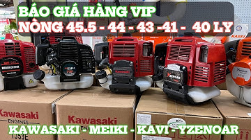 [Báo Giá] Máy cắt cỏ NÒNG lớn 45.5 - 44 - 43 - 41 - 40 Ly Kawasaki Tj53E + Kavi 545 + Meiki TB50