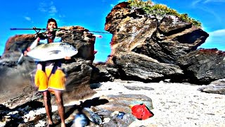 My FIRST GIANT TREVALLY! Extreme Fishing sa magandang SPOT!