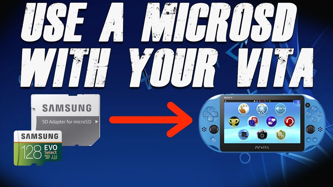 How To Use Any Micro Sd Card With Your Ps Vita Tutorial Fw 3 68 Below Youtube