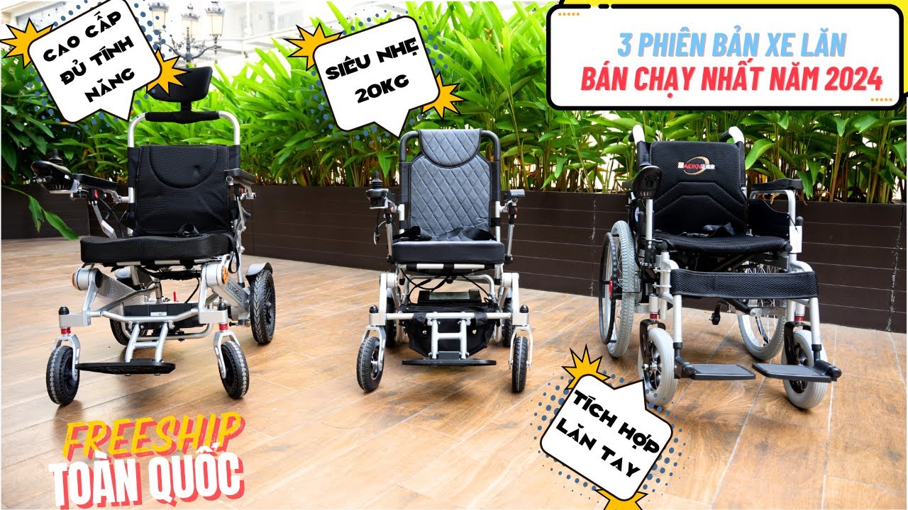 Cập nhập bảng giá các mẫu xe lăn điện mới tốt nhất cho người già người khuyết tật| Xe Điện Mạnh Phát
