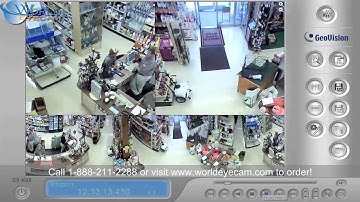 GeoVision Fisheye IP Camera Retail Store Demo GV FE520, GV FE420, GV FE110