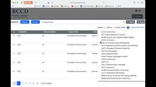CurrIQūnet Maverick Tutorial: Public Access to Active Course Outlines (No Log In Required)