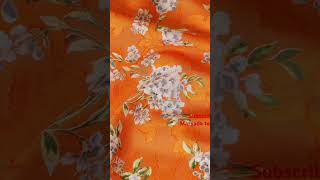 Premium Quality Flower Print Rayon 44 Width42Rs Per Meter