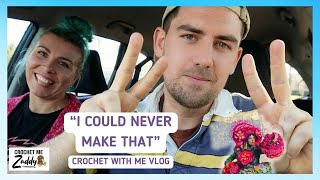 We visited some award winning Crochet!  'Dear Babushka' : Crochet vlog | Vlog me Zaddy