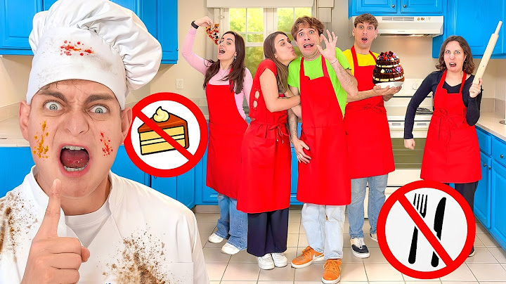 HO INFRANTO 10 REGOLE DELLA SCUOLA DI CUCINA CON TUTTI I NOSTRI AMICI CHALLENGE ! 🎂