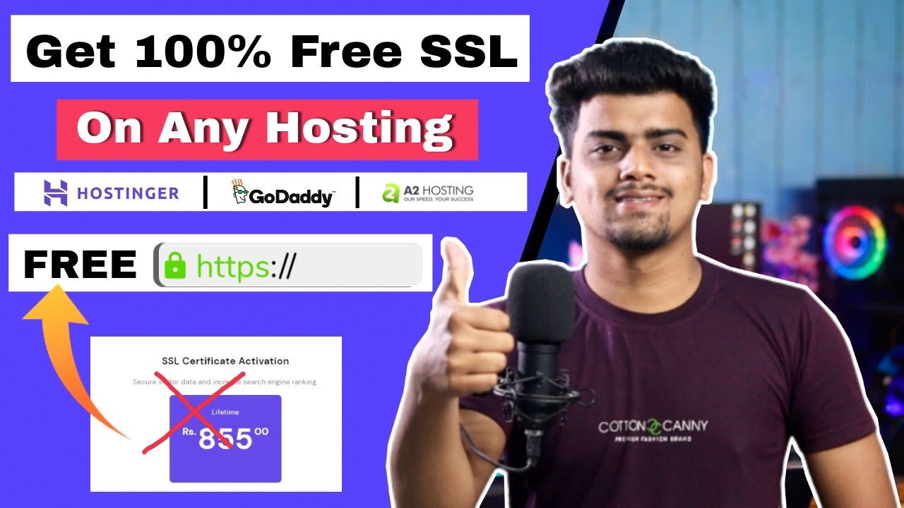  Update  How to Get FREE SSL Certificate in Any Hosting Website | 100% Free Premium SSL in All Domains | 2021