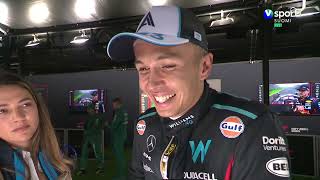 Alex Albon Post Qualifying interview #AUSGP #F1