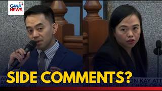 Ferrer, nag-react sa tanong ni Matib sa BIR witness; side comments, pina-strike sa record | GMA News