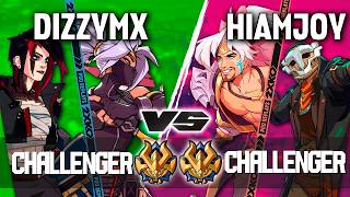 2XKO ▰ DIZZYMX (Akali-Vi) vs HIAMJOY (Yasuo-Ekko) ▰ 2XKO Pro level replays