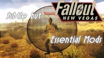 Some Subtle but Essential Mods | Fallout New Vegas Recent Mod Releases